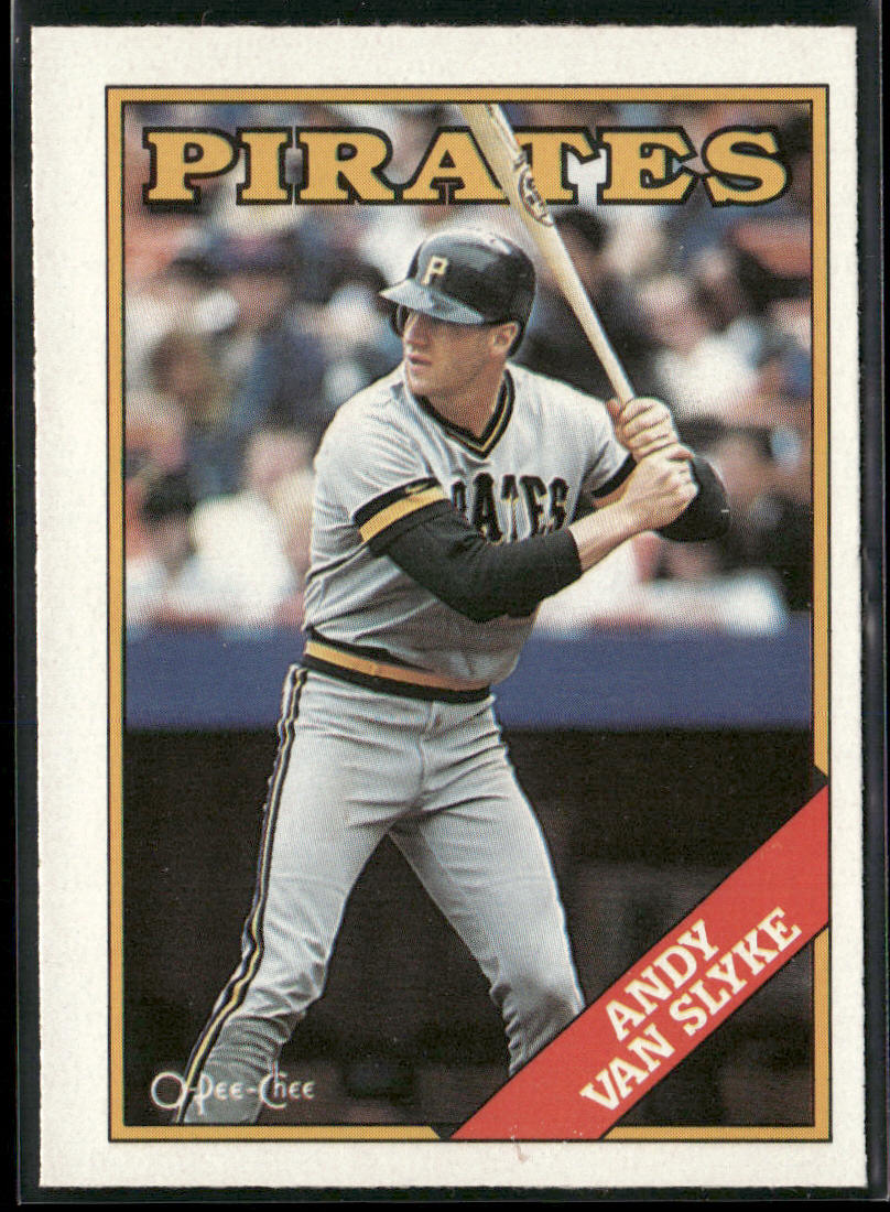 Andy Van Slyke 1988 Topps #142 Pittsburgh Pirates