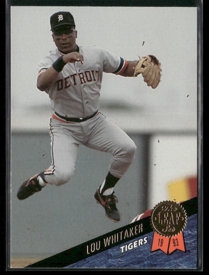 Lou Whitaker 1993 Leaf #148 Detroit Tigers