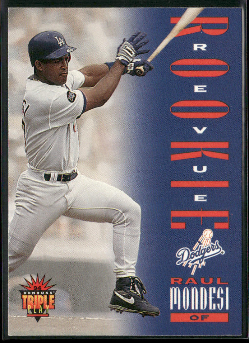 Raul Mondesi 1994 Triple Play #288 Los Angeles Dodgers