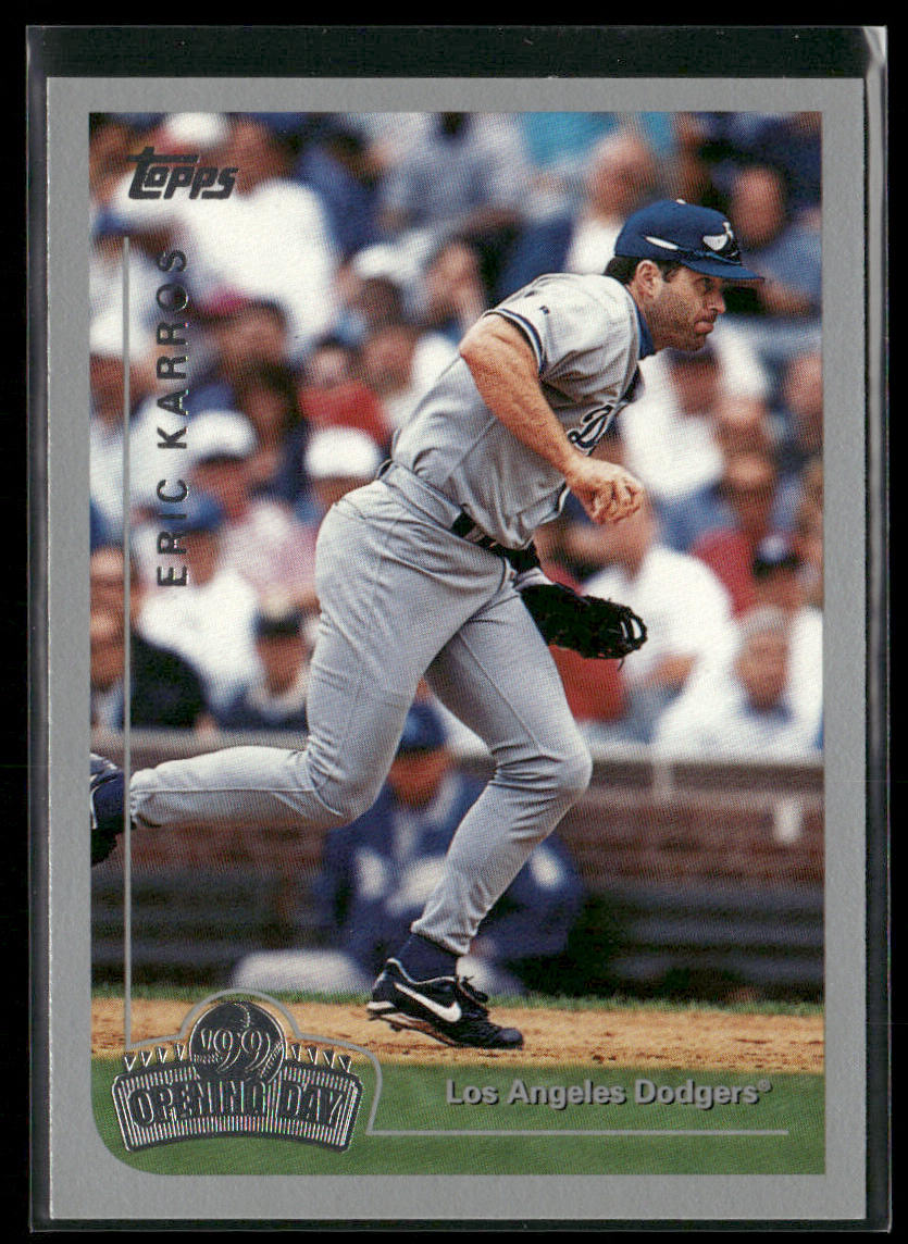 Eric Karros 1999 Topps Opening Day #35 Los Angeles Dodgers
