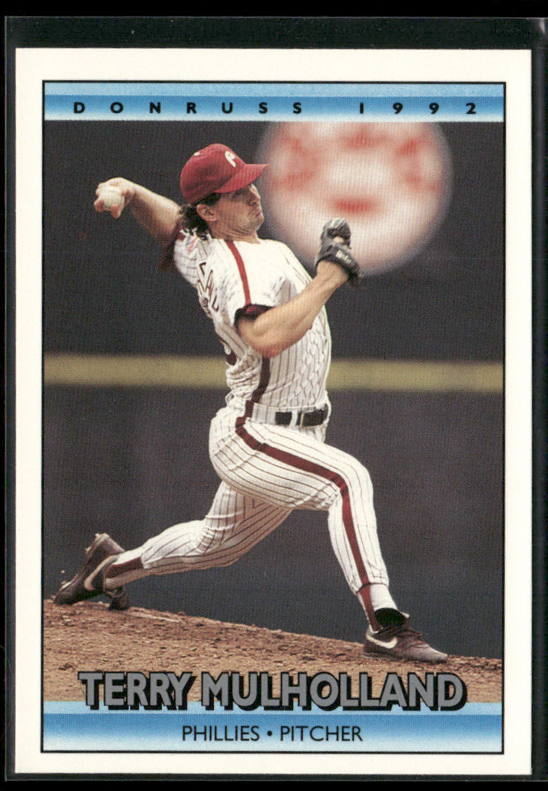 Terry Mulholland 1992 Donruss #268 Philadelphia Phillies