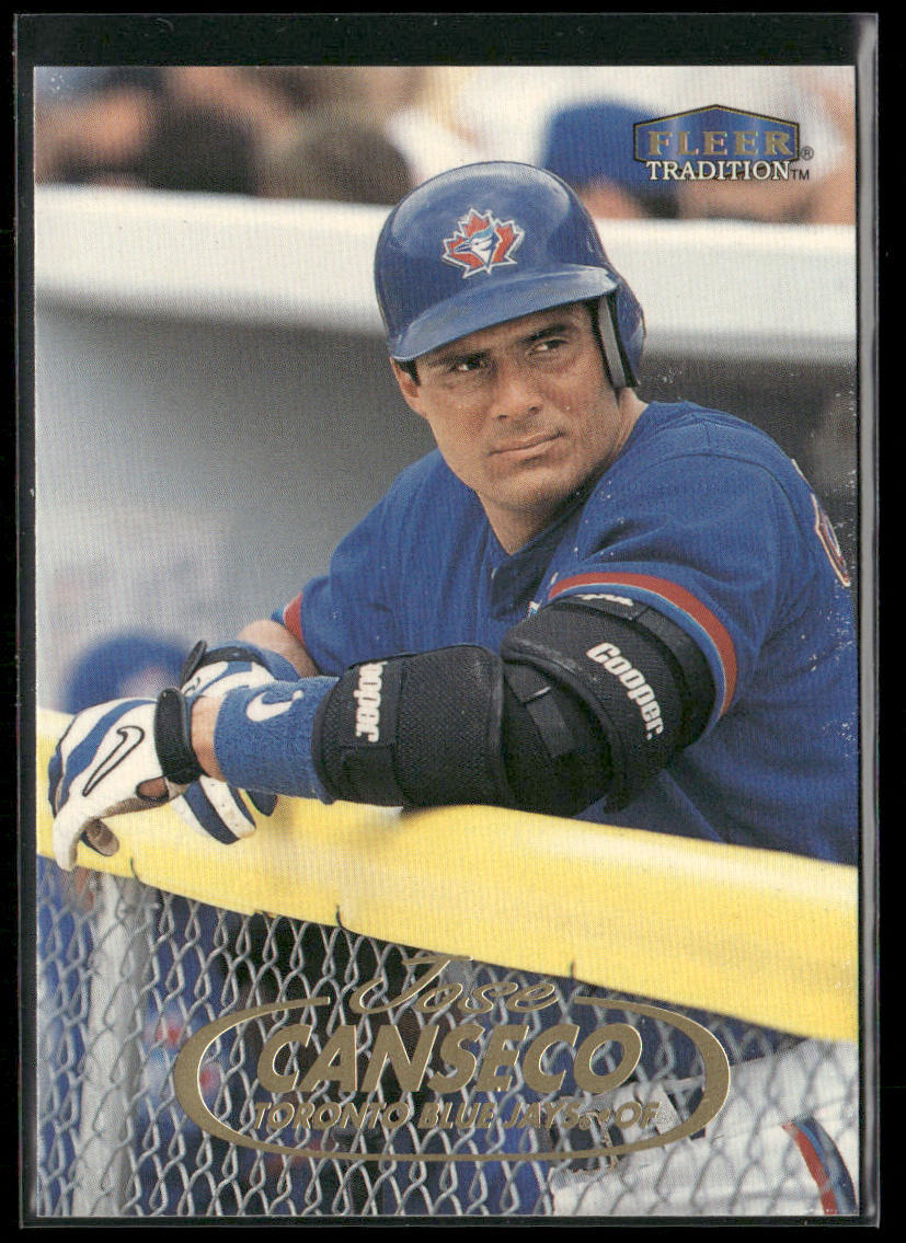 Jose Canseco 1998 Fleer Tradition #376 Toronto Blue Jays