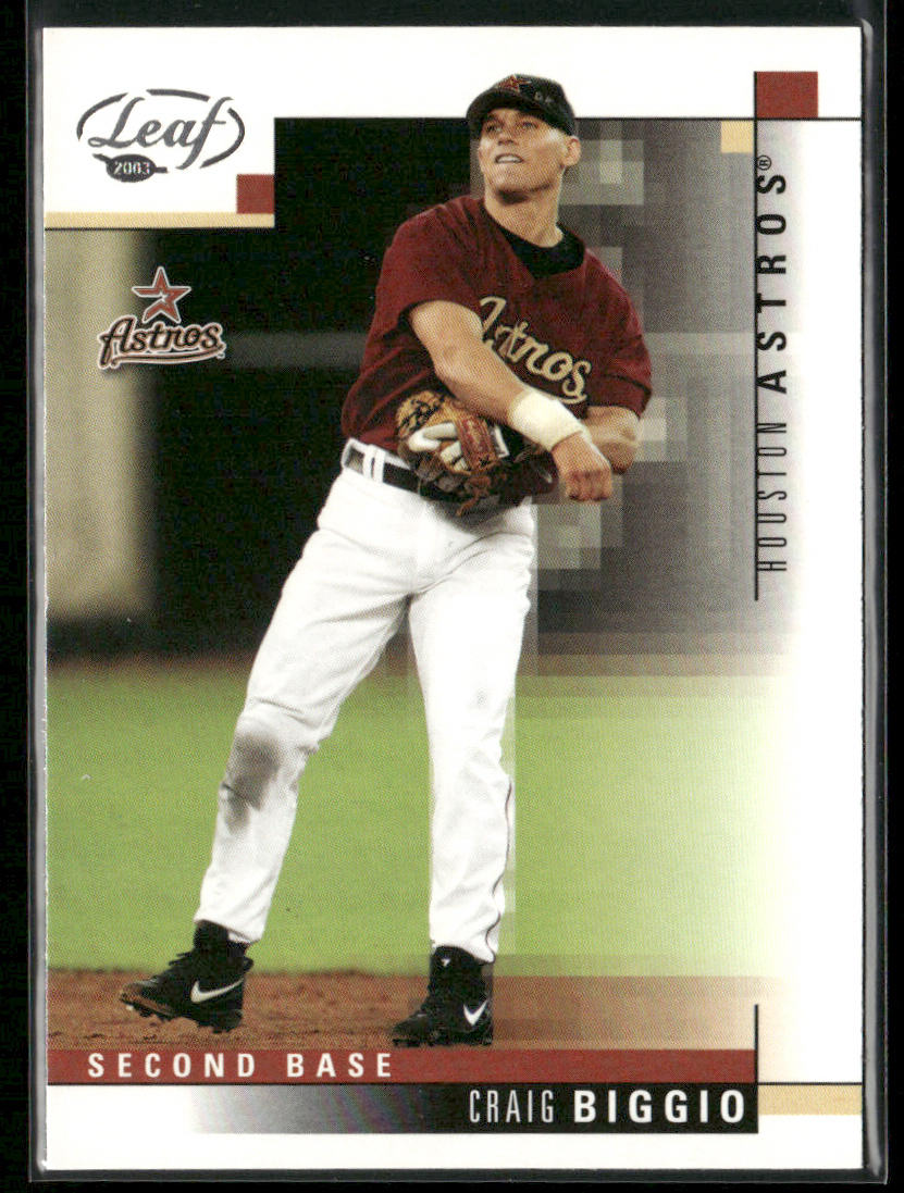 Craig Biggio 2003 Leaf #172 Houston Astros