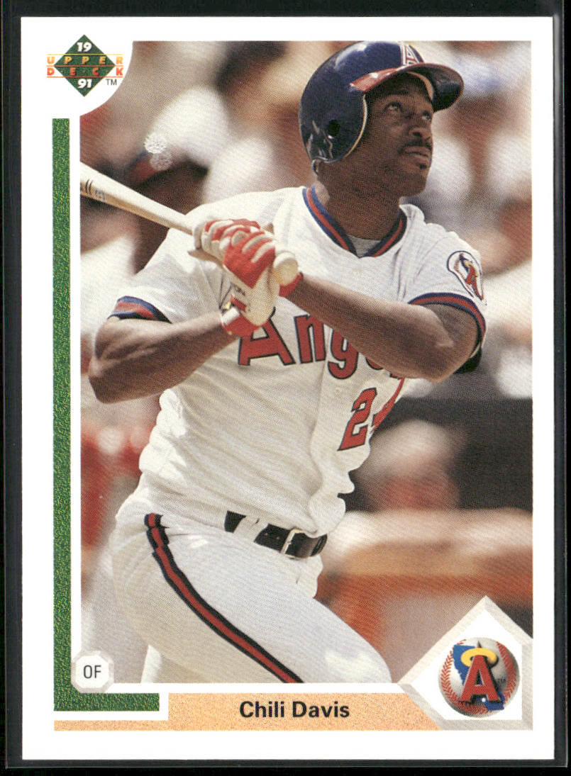 Chili Davis 1991 Upper Deck #339 California Angels