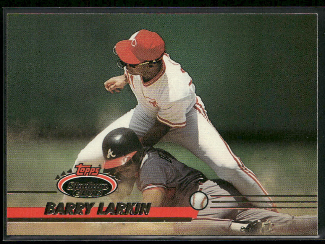 Barry Larkin 1993 Stadium Club #415 Cincinnati Reds