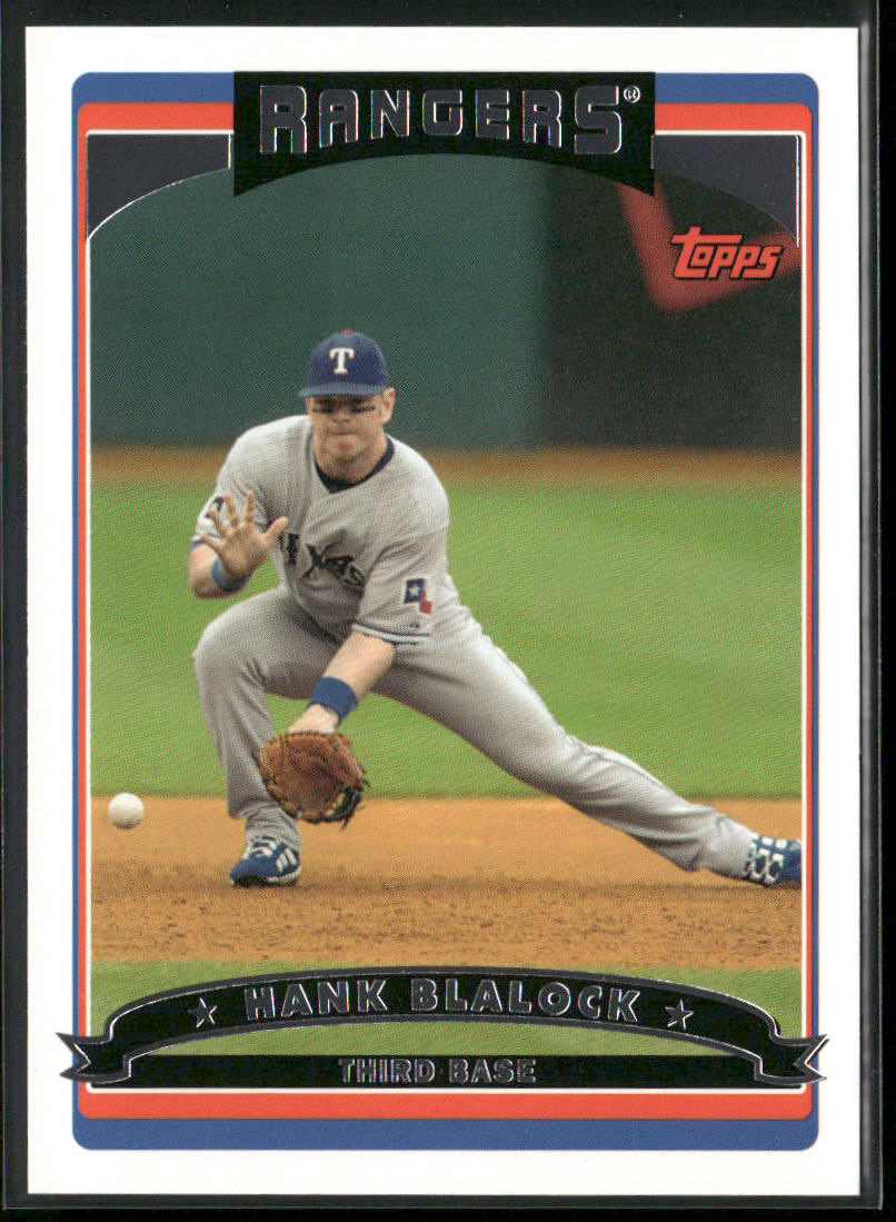 Hank Blalock 2006 Topps #85 Texas Rangers front