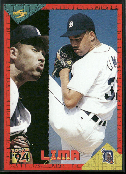 Jose Lima 1994 Score Rookie & Traded #RT158 RC Detroit Tigers