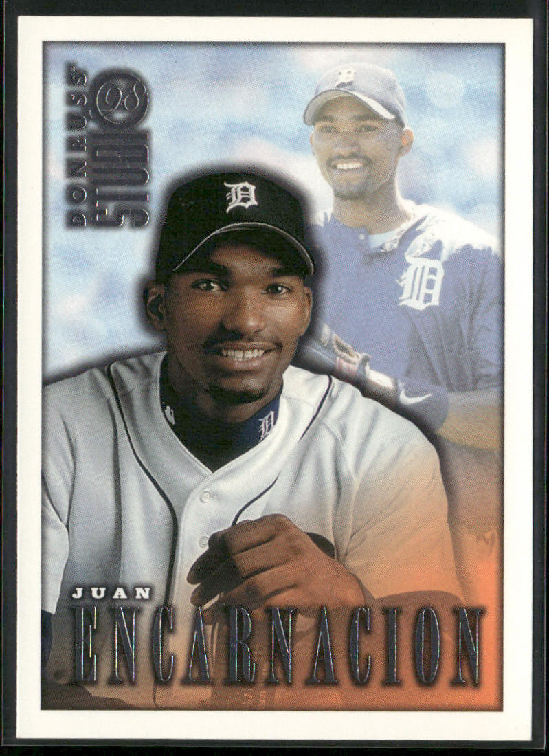 Juan Encarnacion 1998 Studio #206 Detroit Tigers
