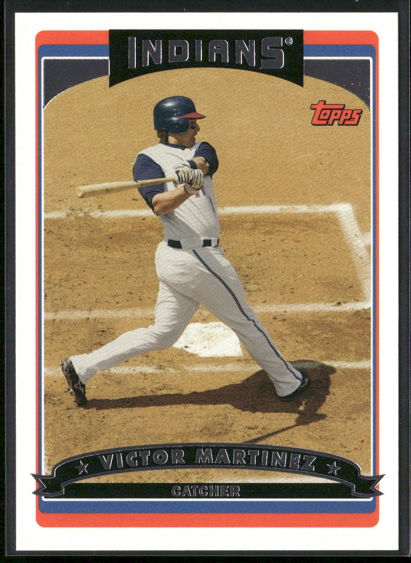 Victor Martinez 2006 Topps #105 Cleveland Indians front