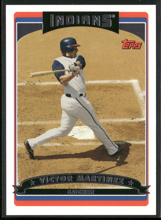 Victor Martinez 2006 Topps #105 Cleveland Indians front