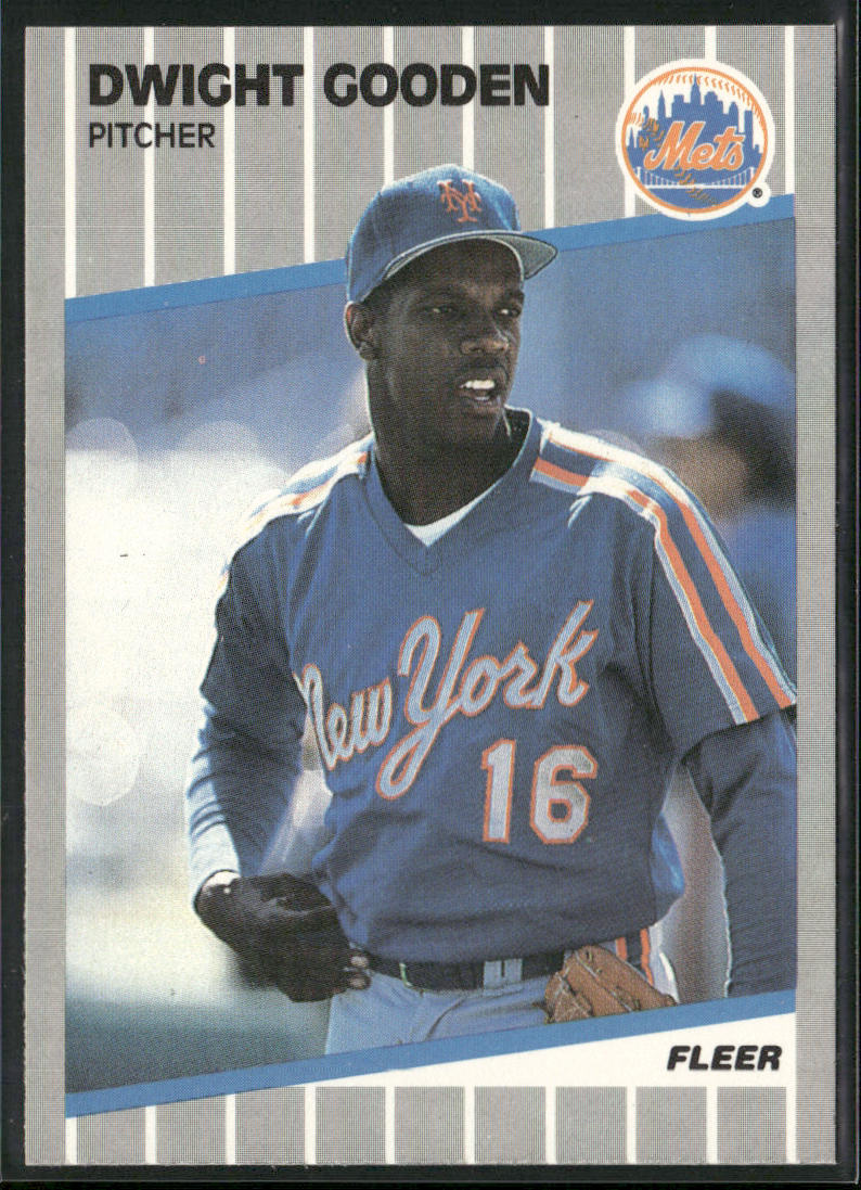 Dwight Gooden 1989 Fleer #36 New York Mets