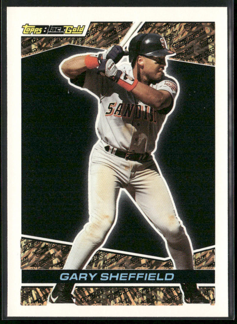 Gary Sheffield 1993 Topps Black Gold #18 San Diego Padres