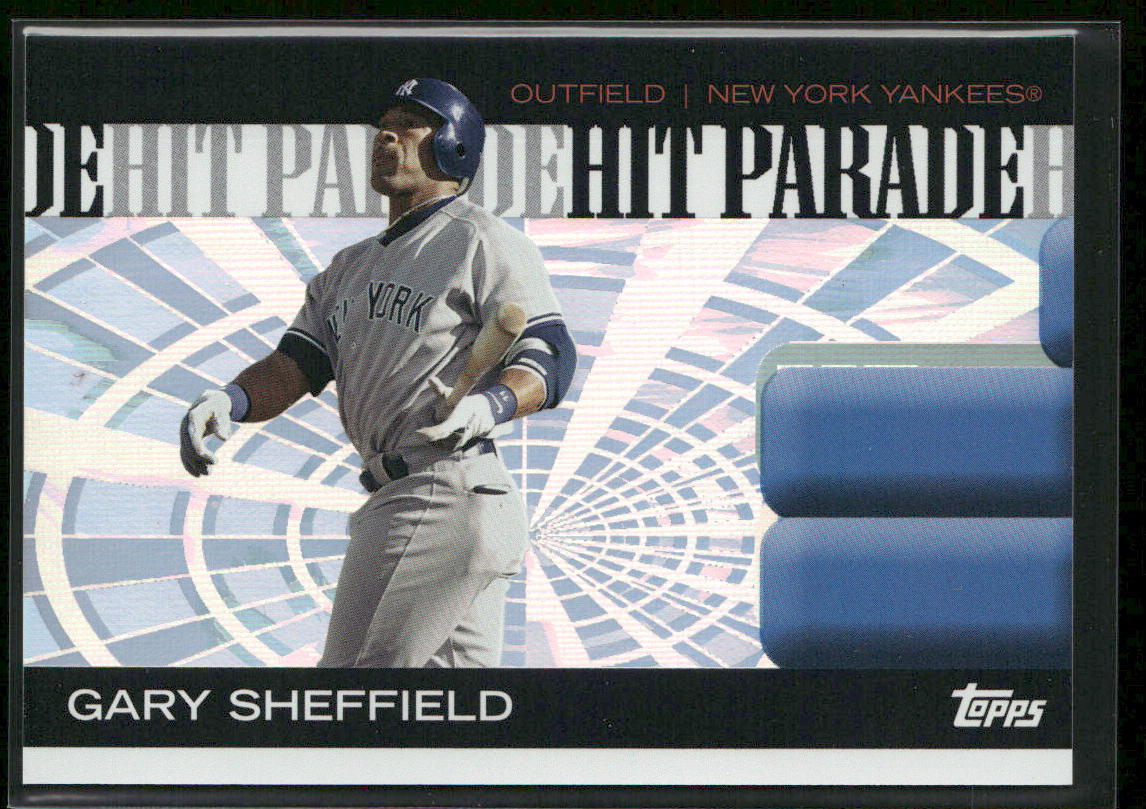 Gary Sheffield 2006 Topps Hit Parade #HR4 New York Yankees