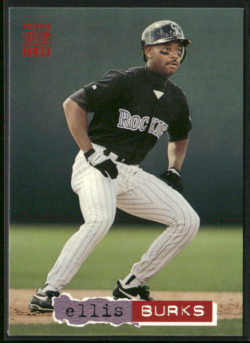 Ellis Burks 1994 Stadium Club #622 Colorado Rockies