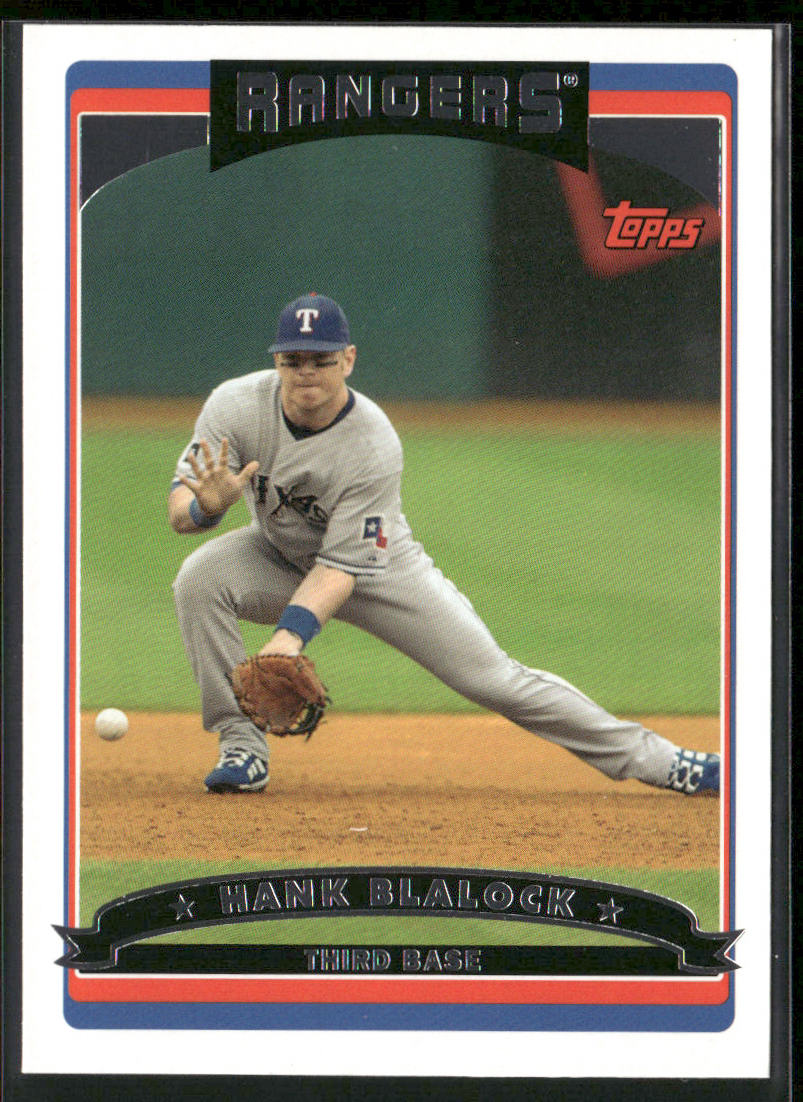 Hank Blalock 2006 Topps #85 Texas Rangers front
