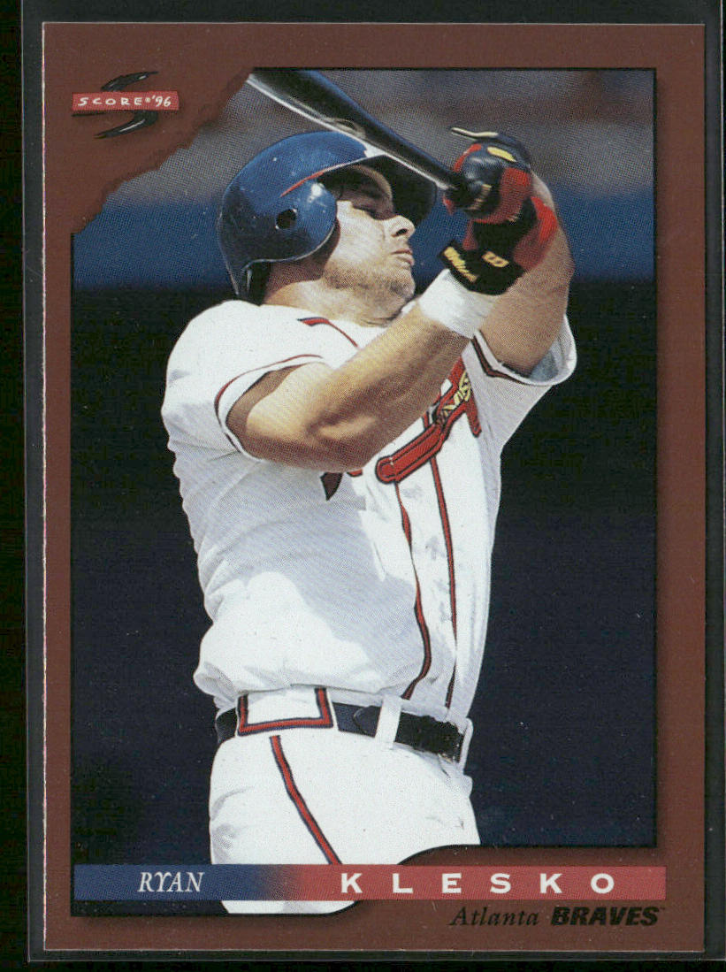 Ryan Klesko 1996 Score Dugout Collection (Series One) #3 Atlanta Braves
