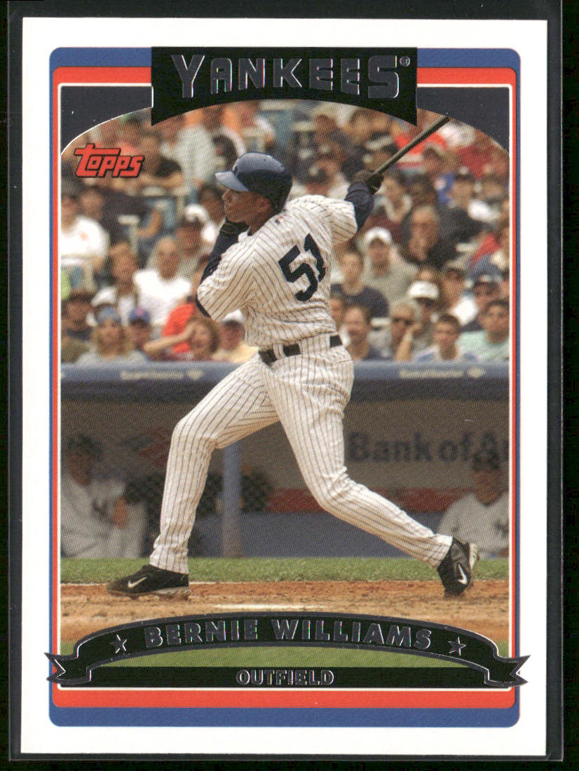 Bernie Williams 2006 Topps #104 New York Yankees front