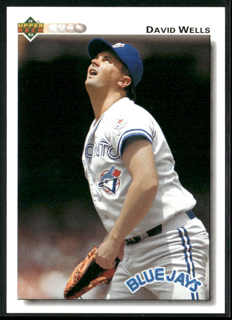 David Wells 1992 Upper Deck #116 Toronto Blue Jays