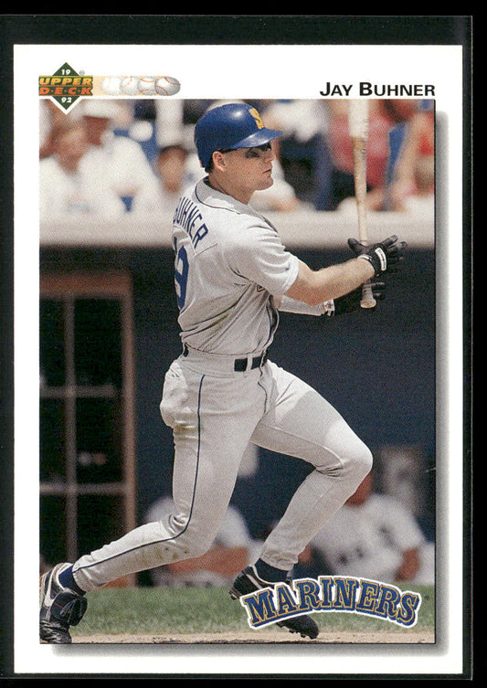 Jay Buhner 1992 Upper Deck #441 Seattle Mariners front