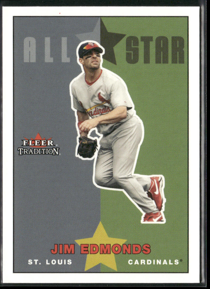Jim Edmonds 2003 Fleer Tradition Update #U238 St. Louis Cardinals