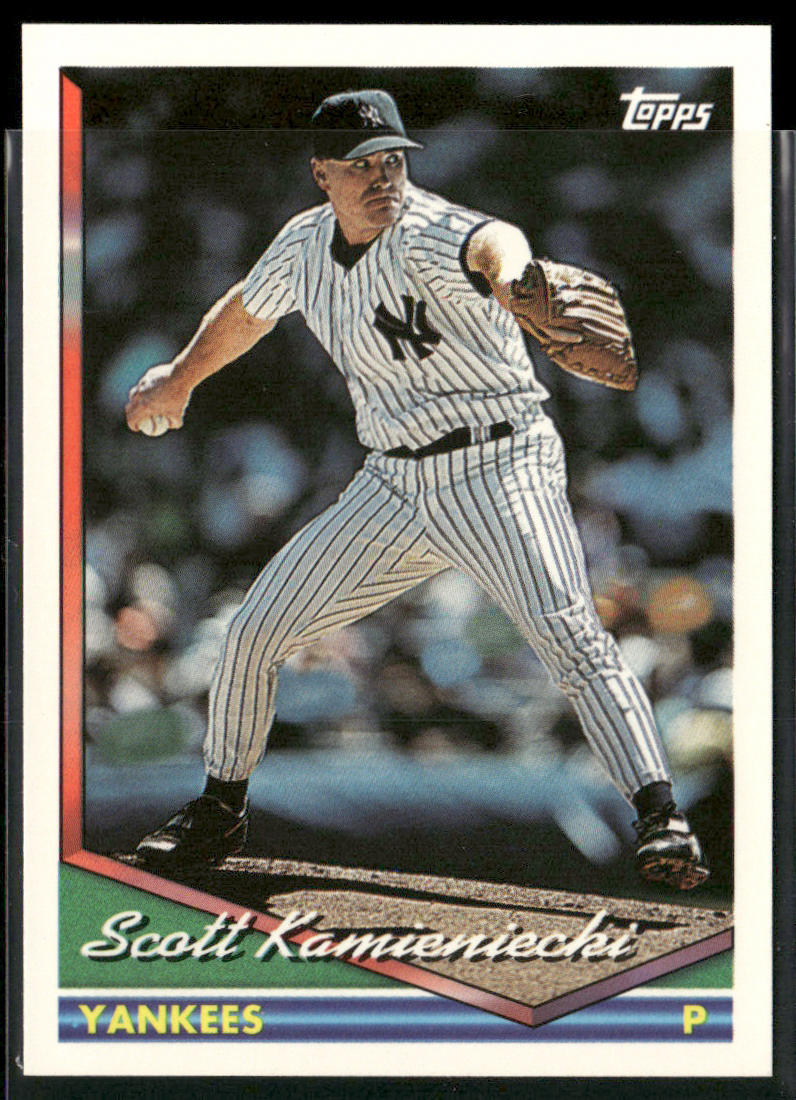Scott Kamieniecki 1994 Topps #489 New York Yankees