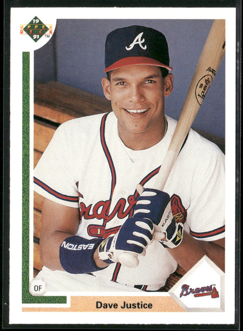 Dave Justice 1991 Upper Deck #363c Atlanta Braves