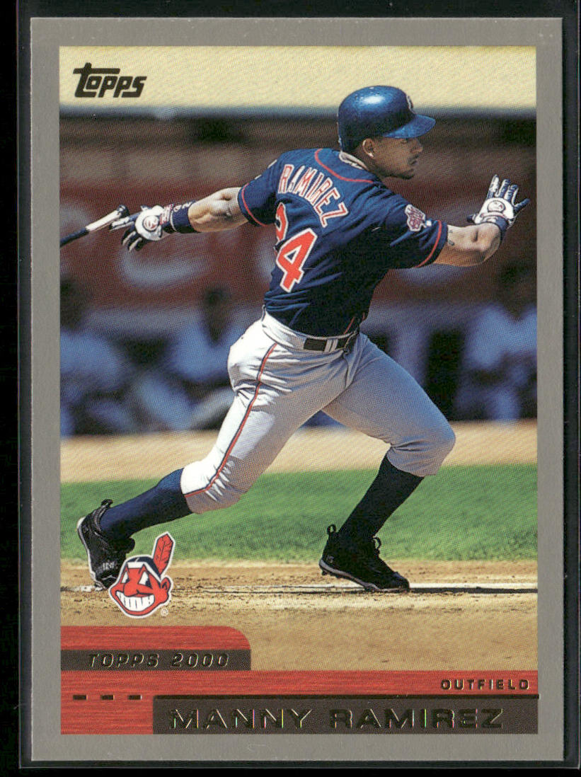 Manny Ramirez 2000 Topps #398 Cleveland Indians