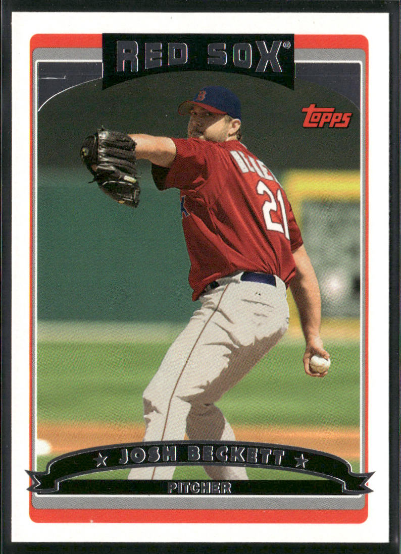 Josh Beckett 2006 Topps #135 Boston Red Sox front