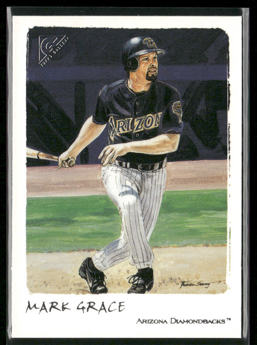 Mark Grace 2002 Topps Gallery #2 Arizona Diamondbacks