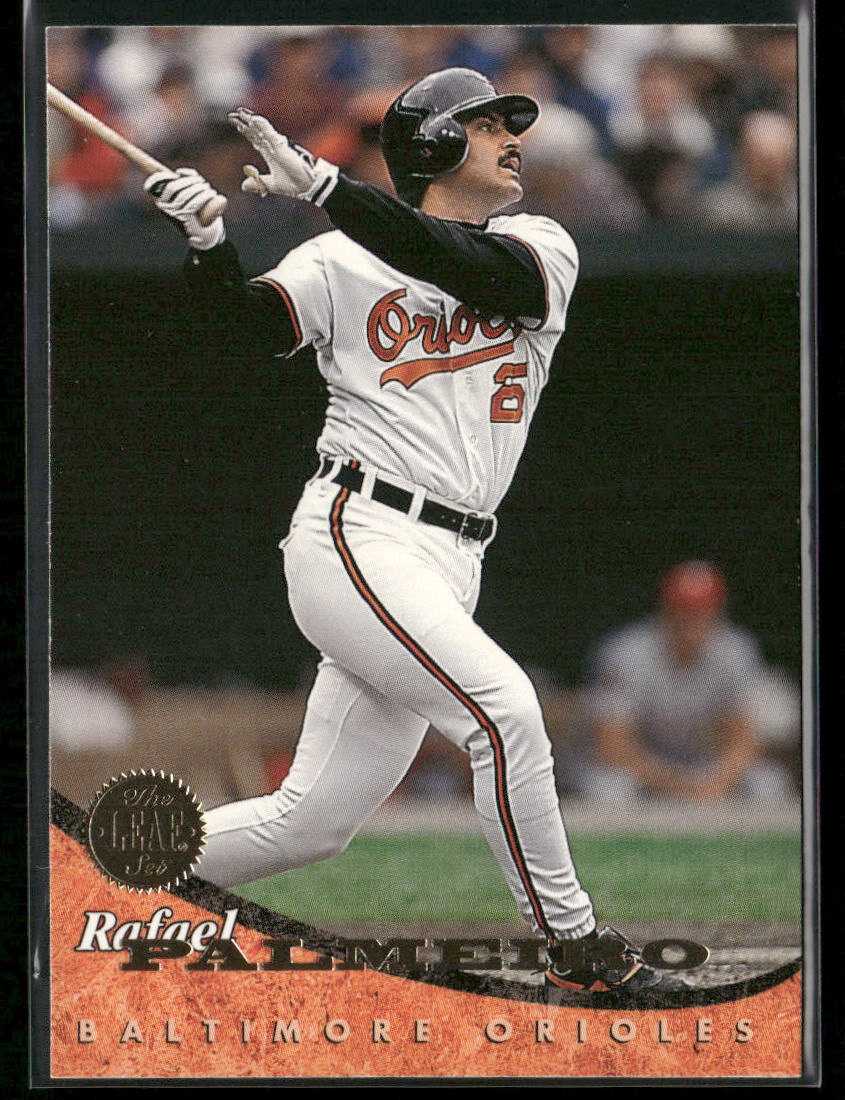 Rafael Palmeiro 1994 Leaf #289 Baltimore Orioles