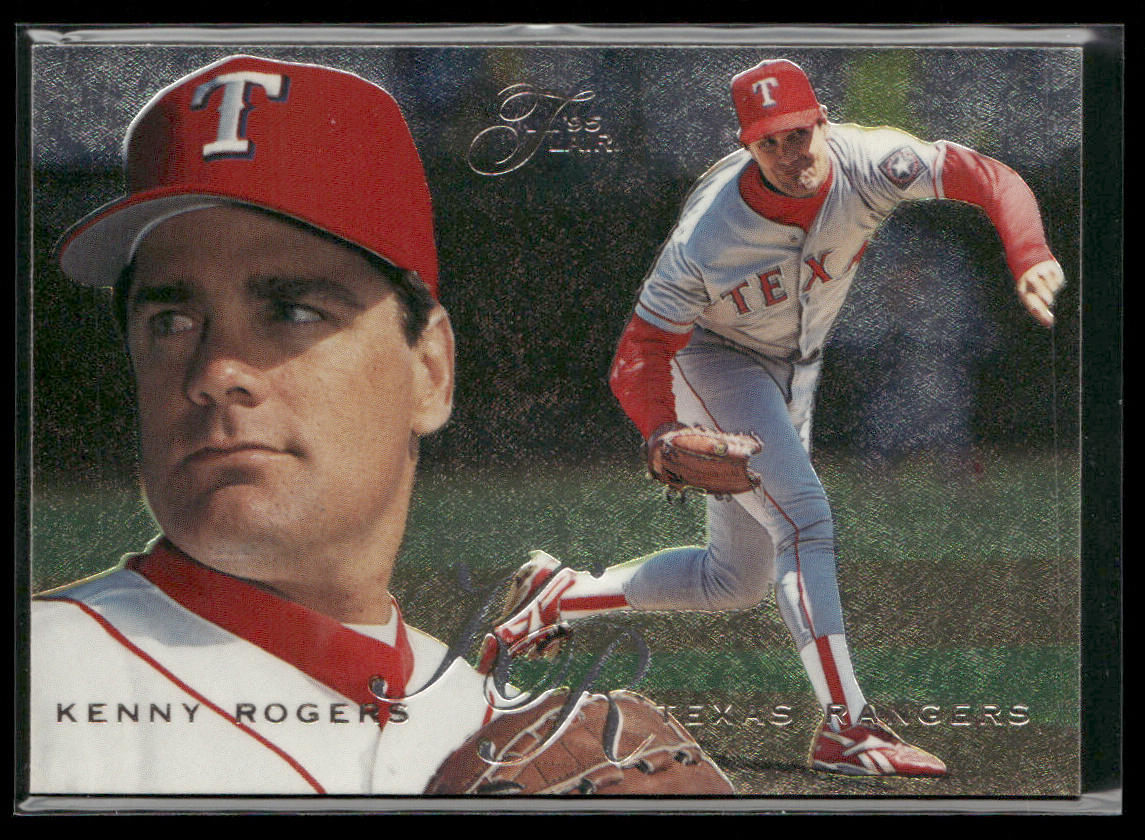 Kenny Rogers 1995 Flair #309 Texas Rangers