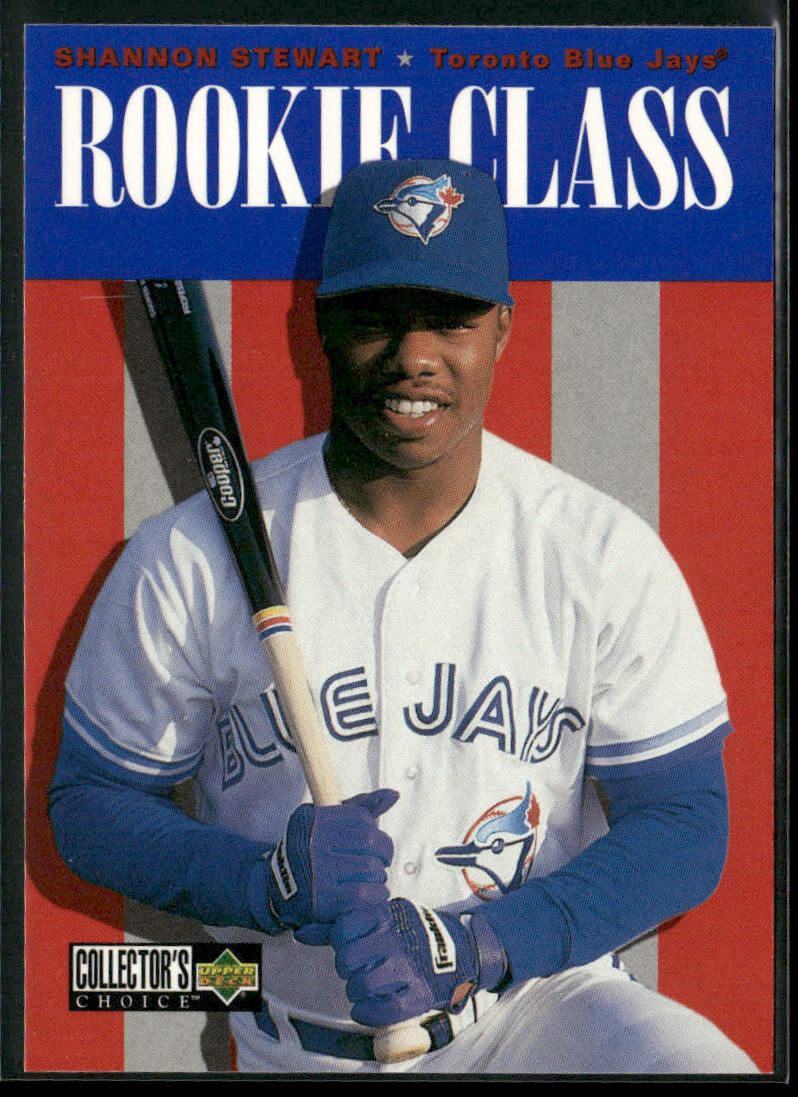 Shannon Stewart 1996 Collector's Choice #433 Toronto Blue Jays