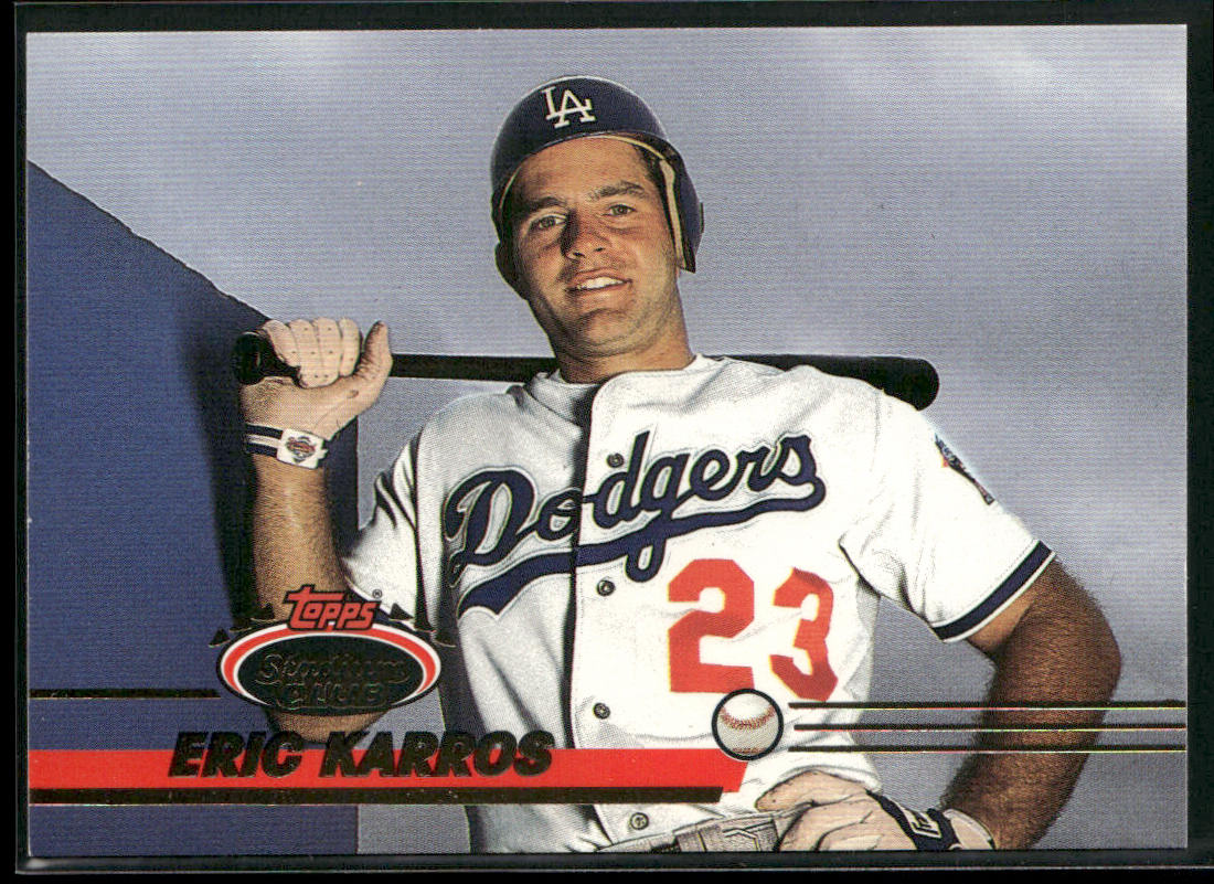Eric Karros 1993 Stadium Club #528 Los Angeles Dodgers