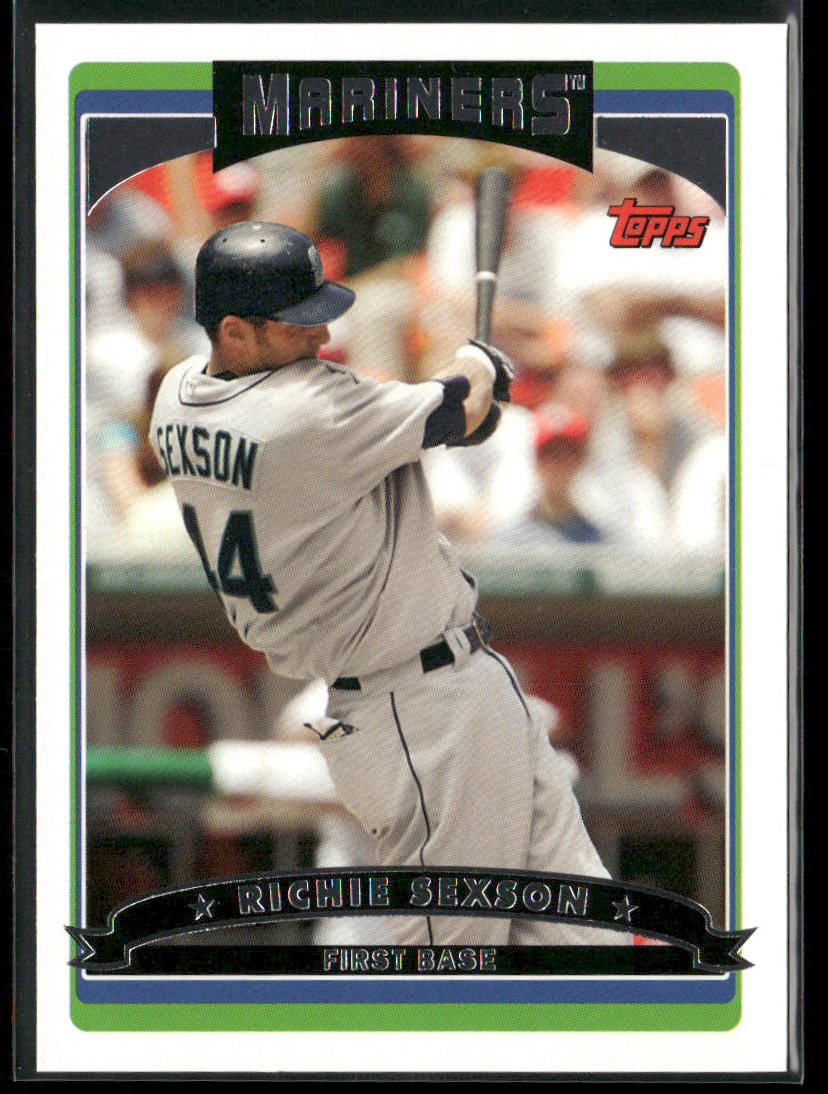 Richie Sexson 2006 Topps #130 Seattle Mariners front