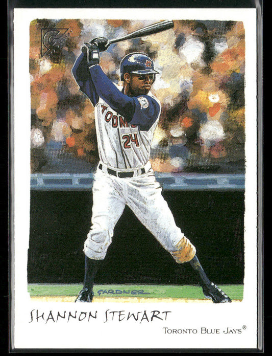 Shannon Stewart 2002 Topps Gallery #129 Toronto Blue Jays front