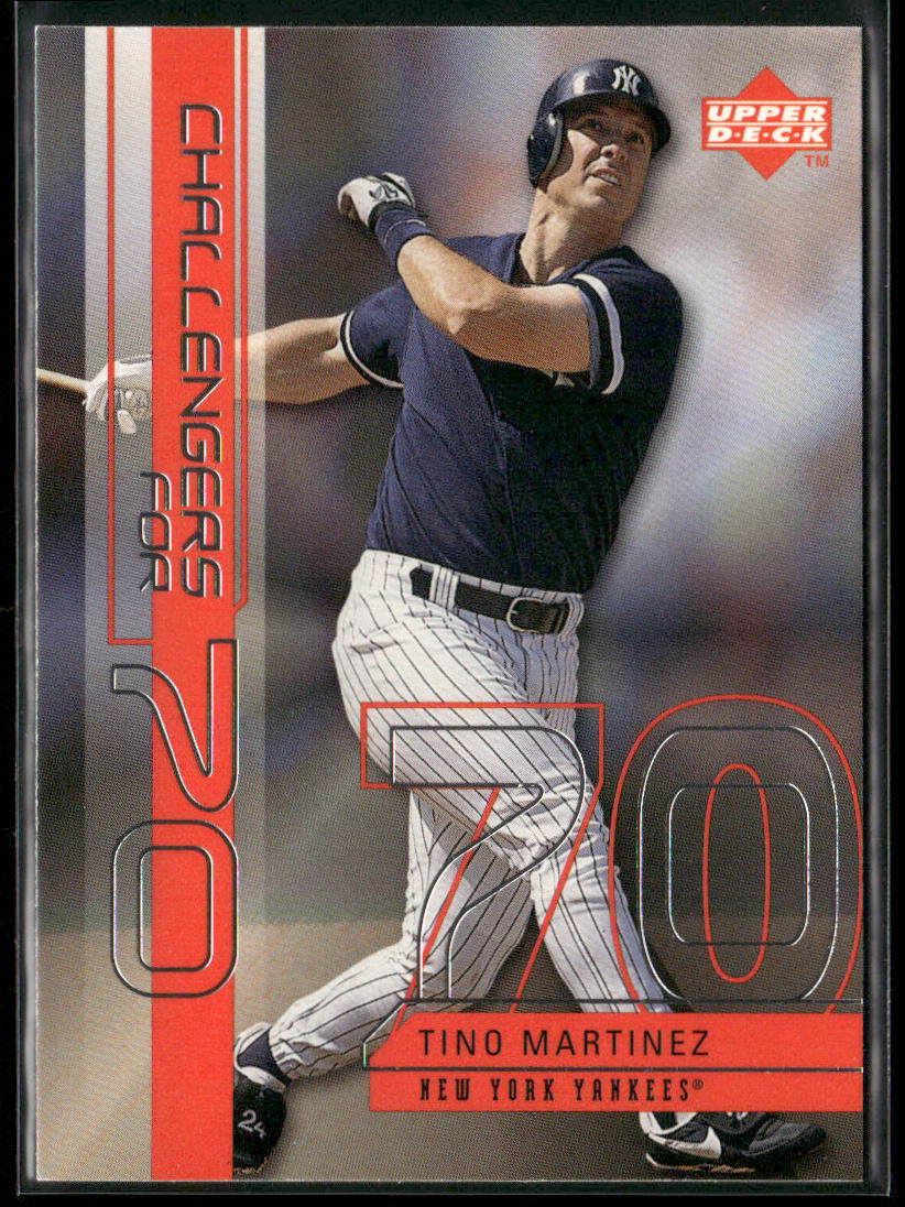 Tino Martinez 1999 Upper Deck Challengers for 70 #C20 New York Yankees