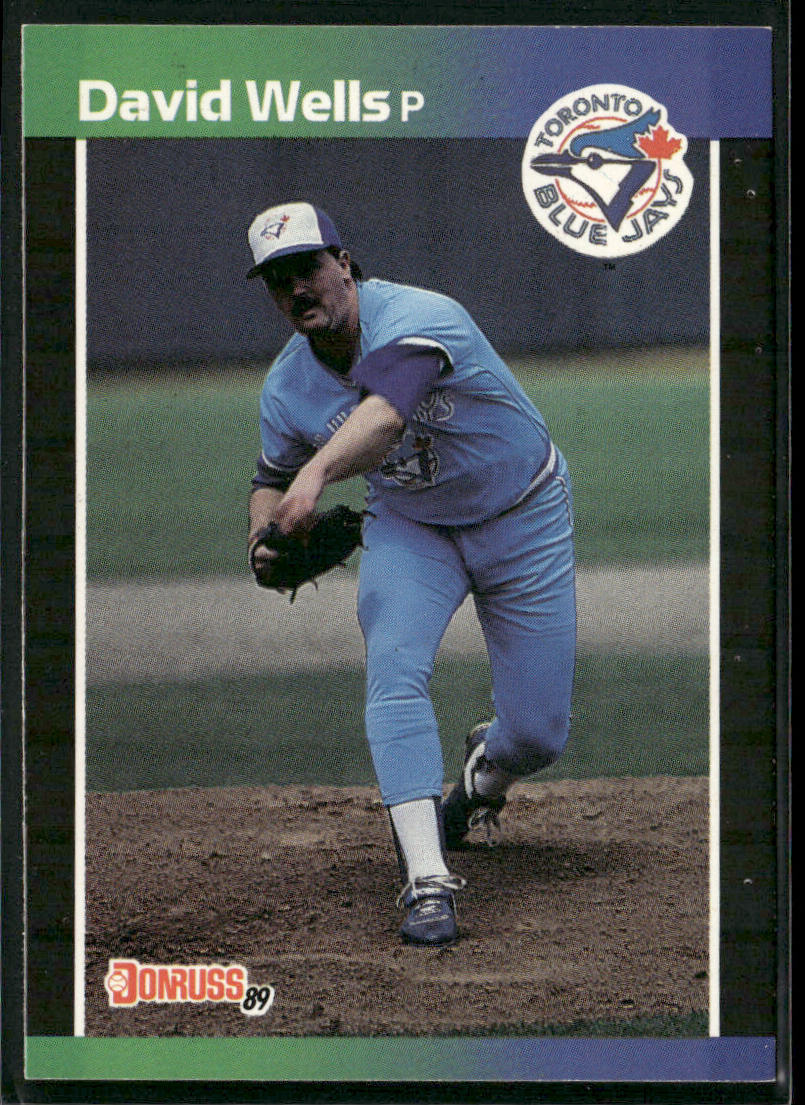 David Wells 1989 Donruss #307 Toronto Blue Jays