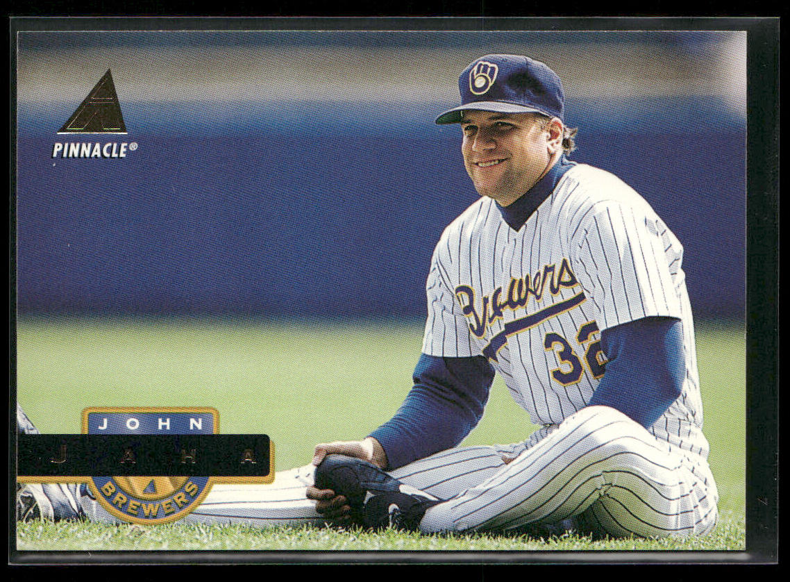John Jaha 1994 Pinnacle #312 Milwaukee Brewers