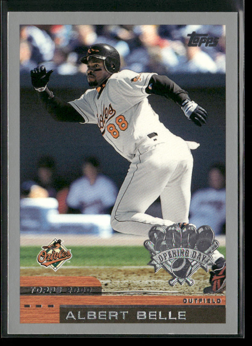 Albert Belle 2000 Topps Opening Day #142 Baltimore Orioles