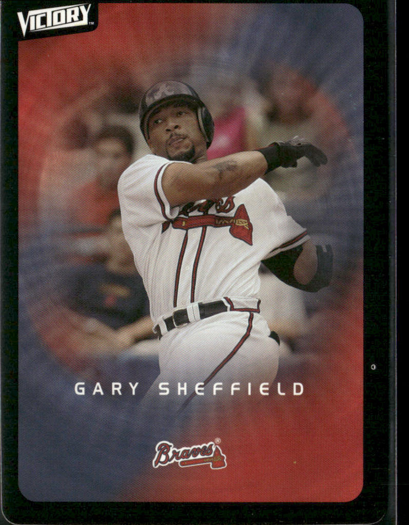 Gary Sheffield 2003 Upper Deck Victory #12 Atlanta Braves front
