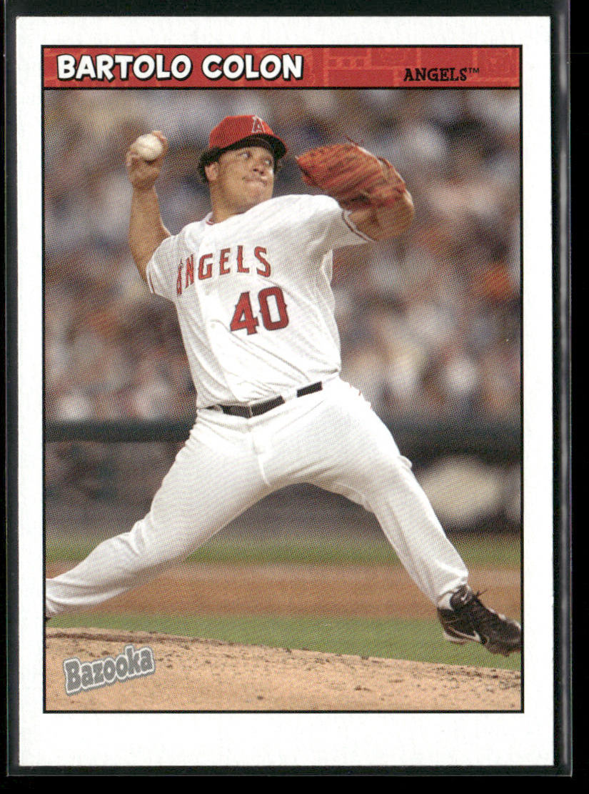 Bartolo Colon 2006 Bazooka #122 Los Angeles Angels
