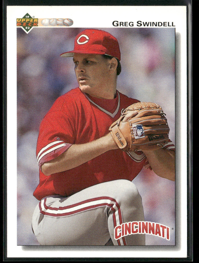 Greg Swindell 1992 Upper Deck #765 Cincinnati Reds