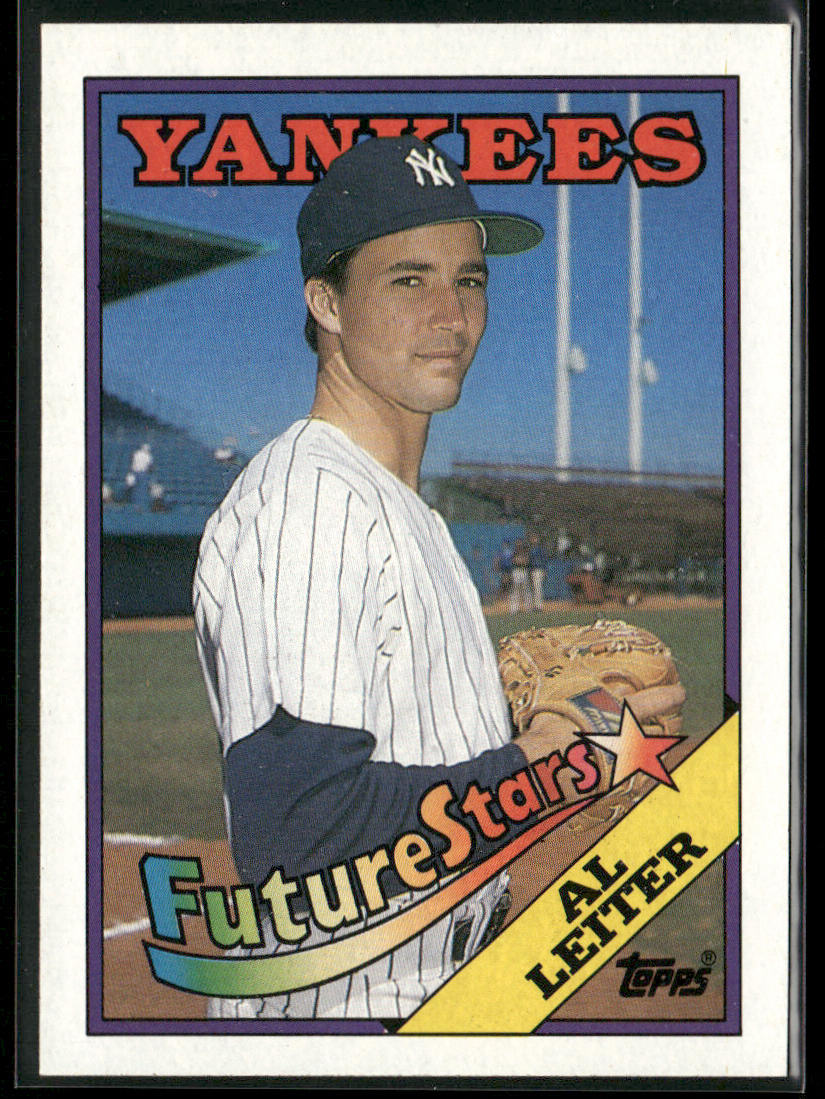 Al Leiter 1988 Topps #18a RC New York Yankees front