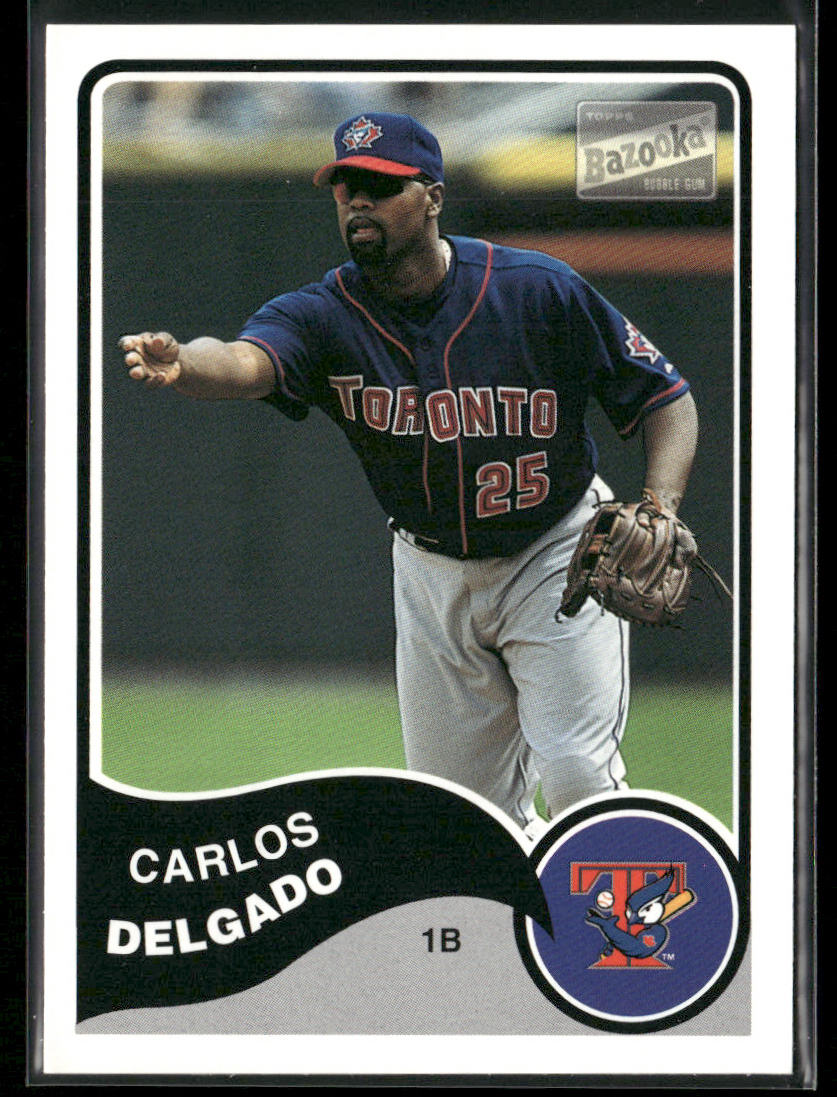 Carlos Delgado 2003 Bazooka #215 Toronto Blue Jays