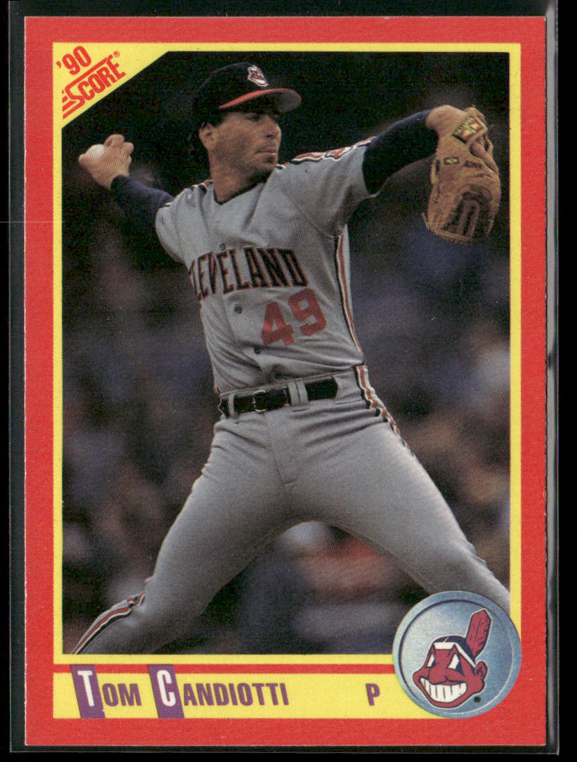 Tom Candiotti 1990 Score #269 Cleveland Indians