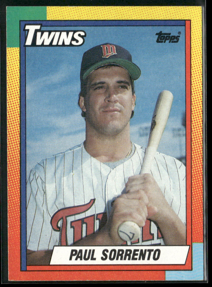 Paul Sorrento 1990 Topps Traded #119T RC Minnesota Twins front