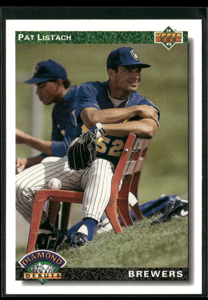 Pat Listach 1992 Upper Deck #775 RC Milwaukee Brewers