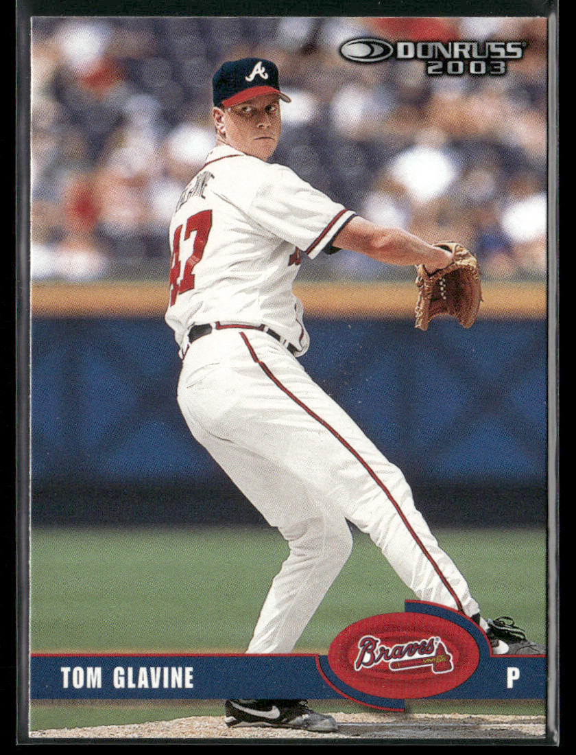 Tom Glavine 2003 Donruss #238 Atlanta Braves front