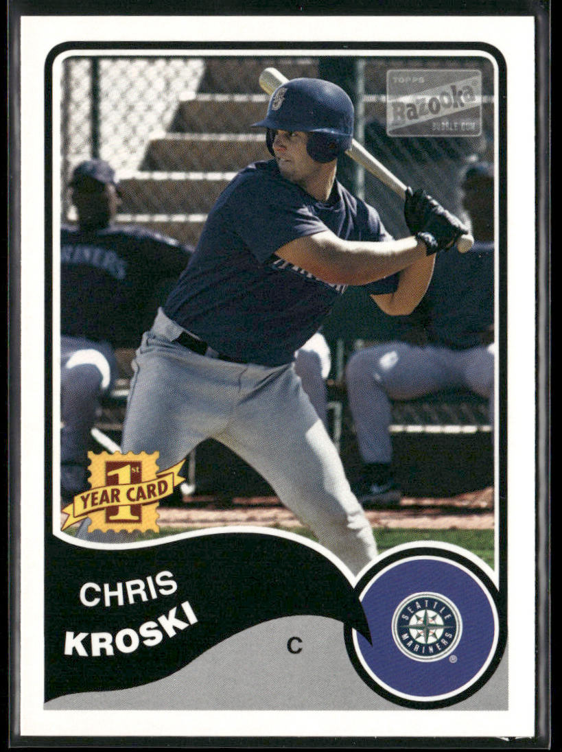 Chris Kroski 2003 Bazooka #216 RC Seattle Mariners front