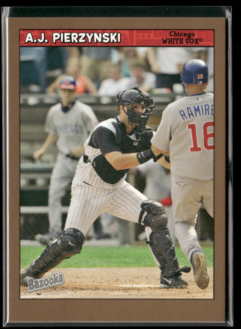 A.J. Pierzynski 2006 Bazooka Gold Chunks #72 Chicago White Sox